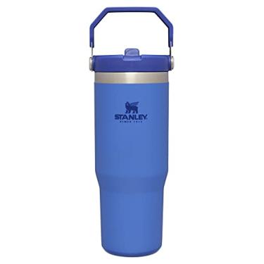 Imagem de STANLEY Copo de aço inoxidável IceFlow – Garrafa de água isolada a vácuo para casa, escritório ou carro, copo reutilizável com canudo resistente a vazamentos, flip frio por 12 horas ou gelado por 2