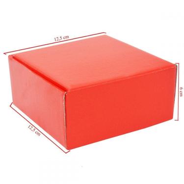 Imagem de Caixa De Papelão Com 10 Unidades Embalagens 12.5cm x 12.5cm x 6cm