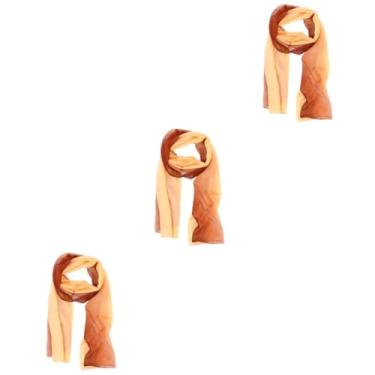 Imagem de SHERCHPRY 3 pçs lenços com estampa de animal cachecol feminino cachecol feminino xale de sol feminino cachecol de chiffon feminino xale de praia estola xale para mulheres rebozos para mulheres moda