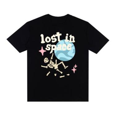 Imagem de Camiseta Estampa Lost In Space 100% Algodão Unissex Camisa Oversized S