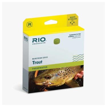 Imagem de RIO Products Fly Line Mainstream tipo 6 linha completa de afundamento Wf5S6, preta
