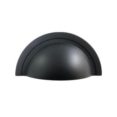 Imagem de Puxador Shell Preto Zen 48mm