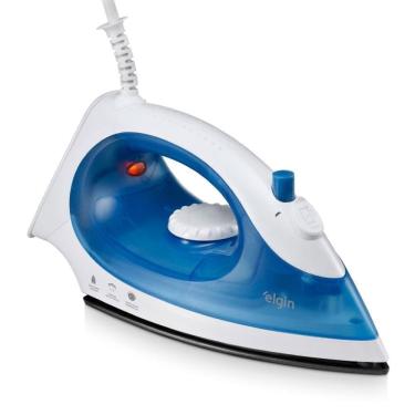 Imagem de Ferro De Passar Iron Press Branco Com Azul Elgin Branco/azul 110v