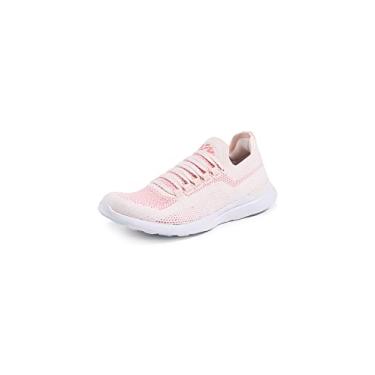 Imagem de APL: Athletic Propulsion Labs Techloom Breeze Feminino, Creme/coral fogo/branco, 6