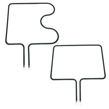 Imagem de Kit Resistências Elétricas Para Forno Fischer Diplomata Star Cook Grill Gourmet Grill Flexy Onyx 1750w 220v Superior + Inferior