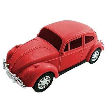 Imagem de Power Toys YUGEN - Miniatura clássica do Fusca dos anos 70, ideal para colecionadores de carros antigos e entusiastas de brinquedos automotivos.