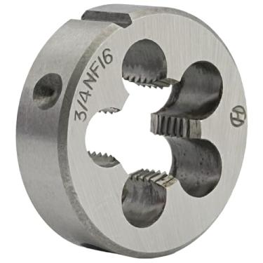 Imagem de Matriz redonda Aceteel 3/4"-16 UNF, matriz de rosca para máquina à direita 3/4" x 16 UNF
