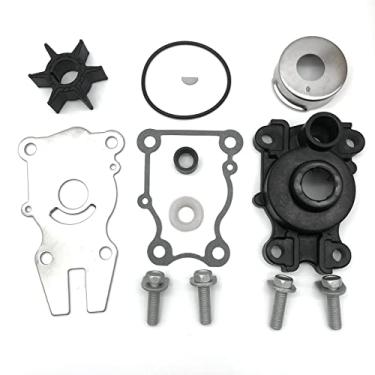 Imagem de 63D-W0078-01,63D-W0078-00-00 Kit de reparo de impulsor de bomba de água externa para Yamaha 40 50 60 HP 2/4-Stroke Outboard Sierra 18-3415 18-3434 40HP 50HP 60HP C40 F50 F60 1995-2020