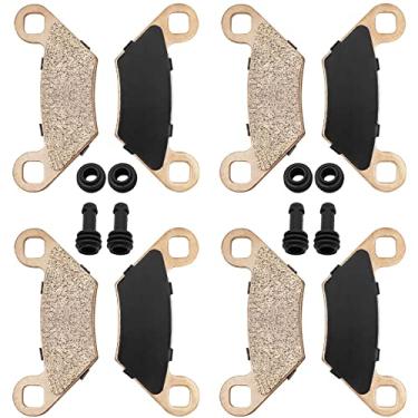 Imagem de Pastilhas de freio dianteiras traseiras sinterizadas para Sportsman X2/XP/Touring/High Lifter Scrambler-1000-XP ATP 330/500, OEM # 2207835 2204088 2205606 2203452 2203792