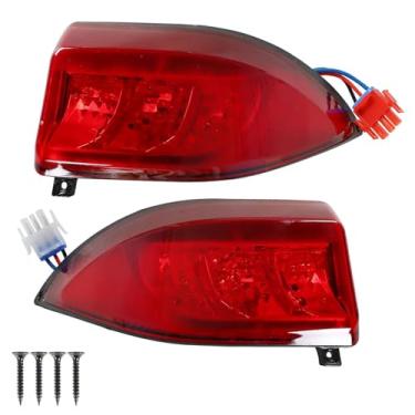 Imagem de waltyotur Lanterna traseira de carrinho de golfe 12V 3 fios 102528901 102529001 substituição para carro de clube Precedent 2004-Up