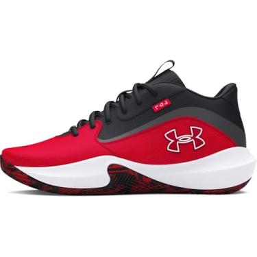 Imagem de Under Armour Tênis de basquete unissex adulto Lockdown 7, (600) Vermelho/Preto/Vermelho, 12 Women/10.5 Men