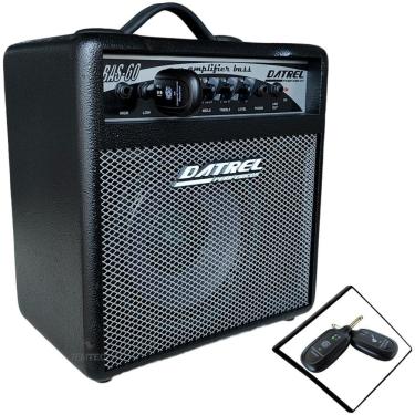 Imagem de Cubo Amplificado Baixo 8P 60W Rms Datrel E Emissor Sem Fio