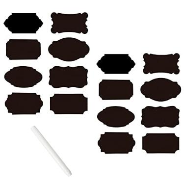 Imagem de Adesivo para Potes com Caneta Prana 17Pçs Prana inox