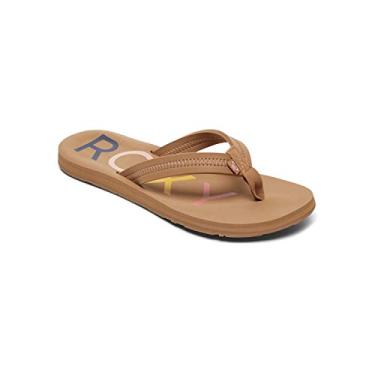 Imagem de Roxy Chinelo feminino Vista III, Bege aberto, 35