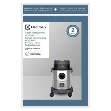 Imagem de Kit c/ 3 Sacos Originais para Aspiradores Electrolux: GT12i