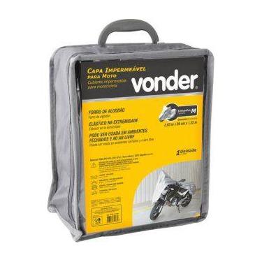 Imagem de Capa Impermeável para moto Tamanho M Vonder