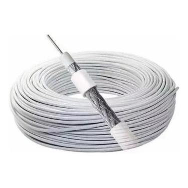 Imagem de Cabo Coaxial Rg6 100 M Antena Digital Vivo Net Claro E Sky - Cabletech