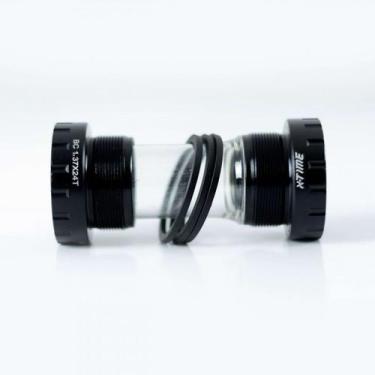 Imagem de Movimento Central Bike Mtb Rolamento Integrado Hollowtec Preto X-Time