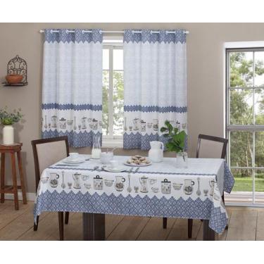 Imagem de Cortina para Cozinha 2x1,40 Casa D'oro Sultan, Lurdes