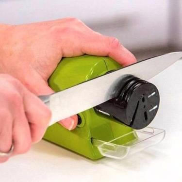 Imagem de Afiador Elétrico Amolador Tesouras Facas Ferramentas Alicate - afiador