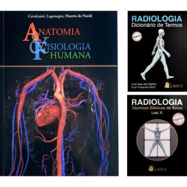 Imagem de Kit Radiologia: Anatomia e Fisiologia Humana + Técnicas Básicas + Dici