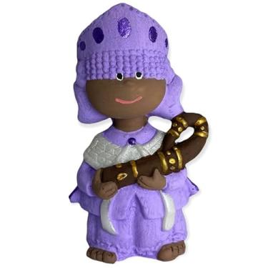 Imagem de Meta Atacado, Orixás Baby Criança 10,5cm Resina-Escolha a cor do seu Orixá Cor:Nanã Baby Moreninha