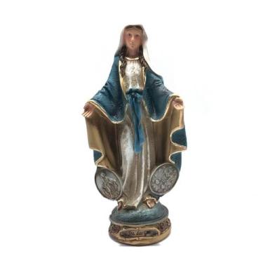 Imagem de Imagem De Nossa Senhora Das Graças Medalha Milagrosa Barroco 20 Cm - F