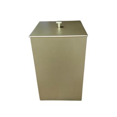 Imagem de Lixeira Para Lavabo Dourada 7 Lt - Adéqua