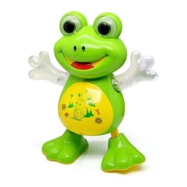 Imagem de Sapinho Sapo Dançante Bichinho Musical Com Som E Luz - Teck Hobby