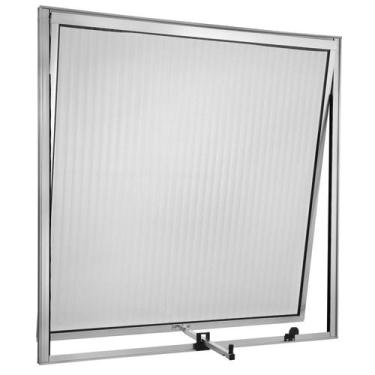 Imagem de Janela de Alumínio Maxim-Ar 60x80cm 1 Secção Central Ecosul Esquadrisu