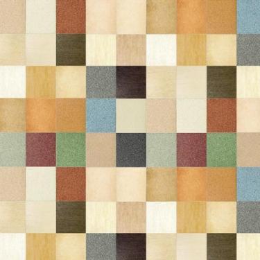 Imagem de Papel De Parede Pastilha Color Autocolante Banheiro Cozinha - LRP