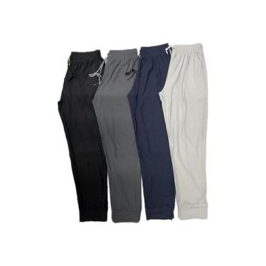 Imagem de Kit 4 Calças Sports Dry Fit Seda Fria  Premium!, Multicolorido, M