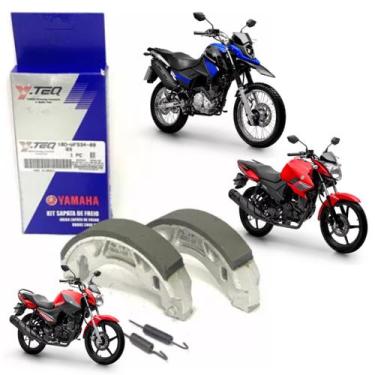 Imagem de Patim Lona Sapata Freio Fazer Factor Crosser - Yamaha 