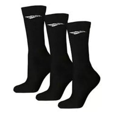 Imagem de Meia esportiva cano alto x 3 pares t 39-44 pt - PENALTY