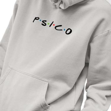 Imagem de Blusa Moletom Masculino Estampado Friends Psico em Algodão Fio 30.1 Pe
