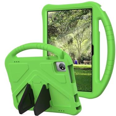 Imagem de Tading Capa universal infantil para Blackview Tab 8 WiFi 25.7 cm 2023, capa com alça de espuma vinílica acetinada para tablets Blackview Tab 7 WiFi/OSCAL Pad 60/DragonTouch Notepad 102/Teclast P40HD