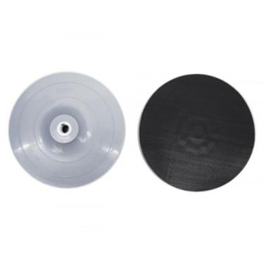 Imagem de SUPORTE DE LIXA RÍGIDO 7 POLEGADAS (180MM) COM Tiras Autocolantes - Pr