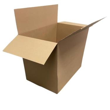 Imagem de Caixa de Papelão Pardo para Mudança 60x40x50 Resistente (30)