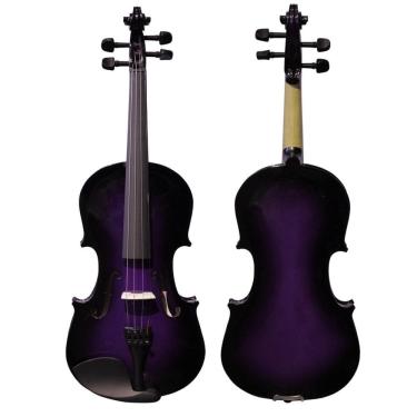 Imagem de Violino Orquezz Iniciante 4/4 Colorido - Roxo
