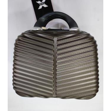 Imagem de Maleta frasqueira necessaire fibra ABS Grande  - FRABAGS, Cafe