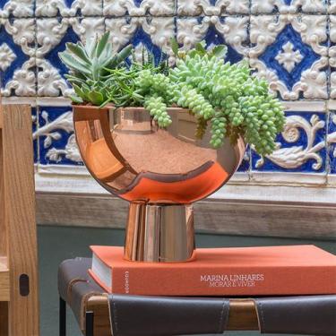 Imagem de Cachepot Alto Stacks Cobre - St James