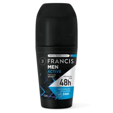 Imagem de Desodorante Francis Men Active Roll-On Antitranspirante 48h 50ml
