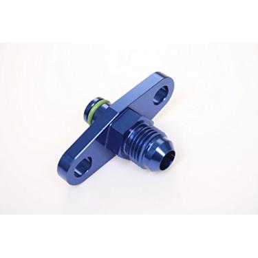 Imagem de Autobahn88 Compatível com adaptador de trilho de combustível de alumínio - para Toyota Starlet, AE86 e 2JZ Supra, saída AN6