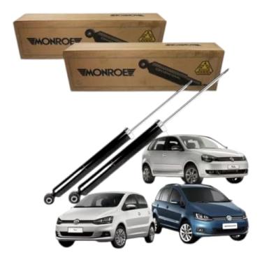 Imagem de Par Amortecedor Traseiro Original Monroe Fox 2010 a 2019/ Polo 2007 a 2014/ Spacefox 2010 a 2019