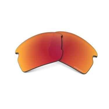 Imagem de Oakley Lentes de óculos de sol retangulares Flak 2.0, Prizm Ruby, 59 mm