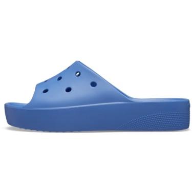 Imagem de Crocs 208180-4ON-W11 Slide Plataforma Clássica EmB Elemental Azul