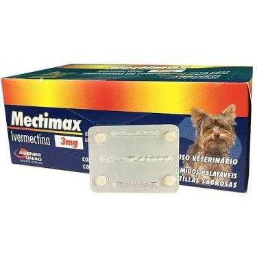 Imagem de Mectimax Para Cães E Gatos 3 Mg - 4 Comprimidos - Agener