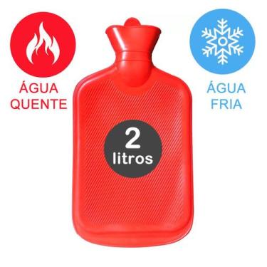 Imagem de Bolsa térmica compressa água quente fria gelada dores 2lt - Rio Tijuca