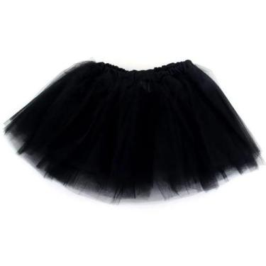Imagem de Saia de Tule Infantil Preto - Abrakadabra, Unica, U