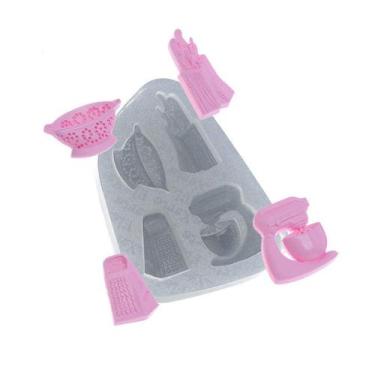 Imagem de Molde de silicone Utensílios com Batedeira Ref. 536 Flexarte